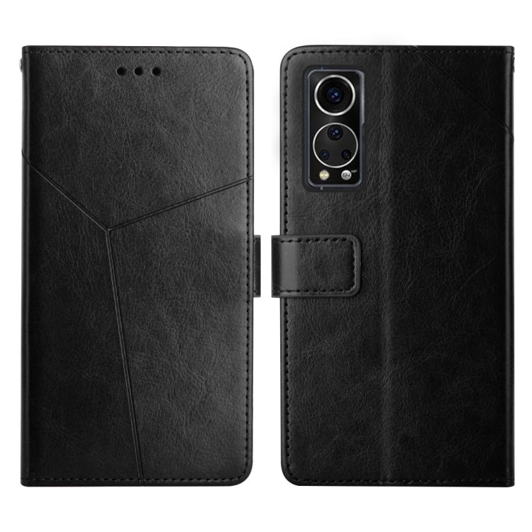 Custodia per telefono in pelle flip orizzontale con cuciture a Y, For ZTE Axon 20 4G, For ZTE Axon 30, For ZTE Blade A31, For ZTE Blade A51