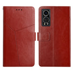 Custodia per telefono in pelle flip orizzontale con cuciture a Y, For ZTE Axon 20 4G, For ZTE Axon 30, For ZTE Blade A31, For ZTE Blade A51