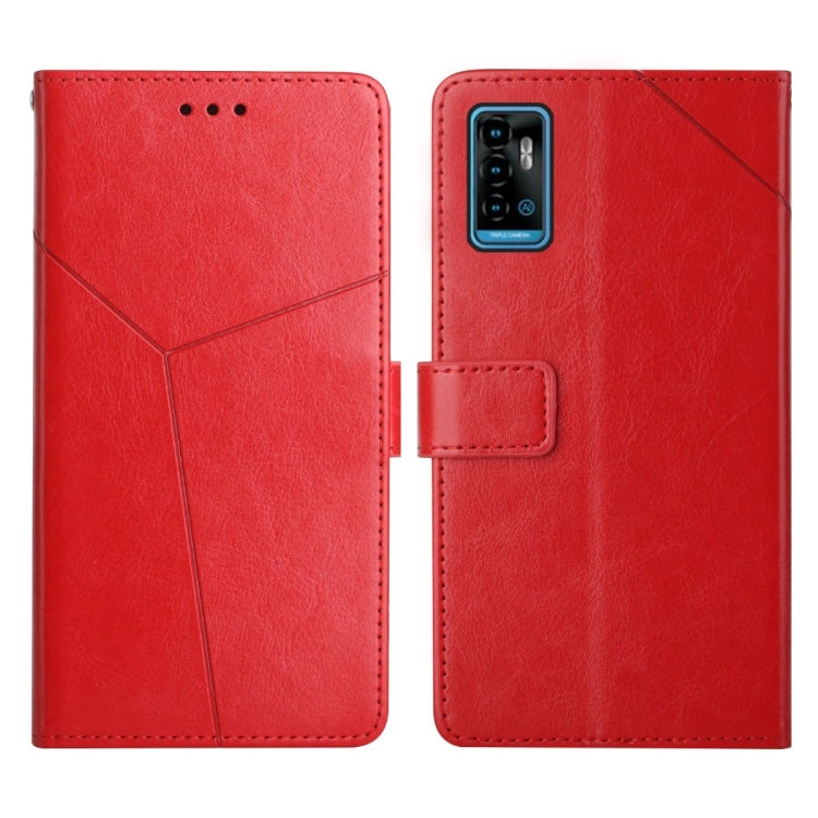 Custodia per telefono in pelle flip orizzontale con cuciture a Y, For ZTE Axon 20 4G, For ZTE Axon 30, For ZTE Blade A31, For ZTE Blade A51
