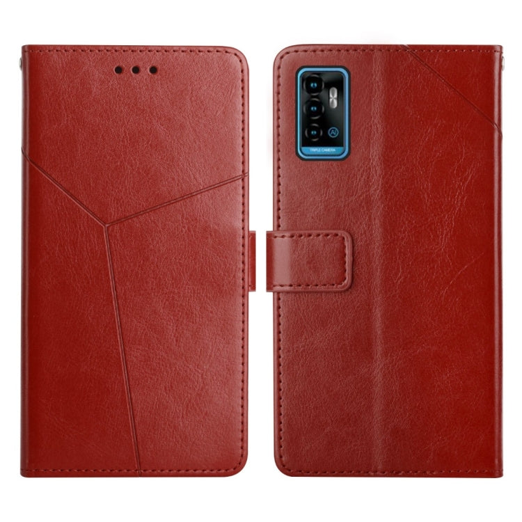 Custodia per telefono in pelle flip orizzontale con cuciture a Y, For ZTE Axon 20 4G, For ZTE Axon 30, For ZTE Blade A31, For ZTE Blade A51