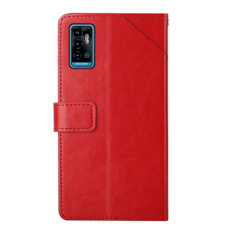 Custodia per telefono in pelle flip orizzontale con cuciture a Y, For ZTE Blade A71, For ZTE Blade L9, For ZTE Blade L210, For ZTE Libero 5G