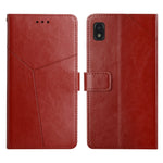 Custodia per telefono in pelle flip orizzontale con cuciture a Y, For ZTE Blade A71, For ZTE Blade L9, For ZTE Blade L210, For ZTE Libero 5G