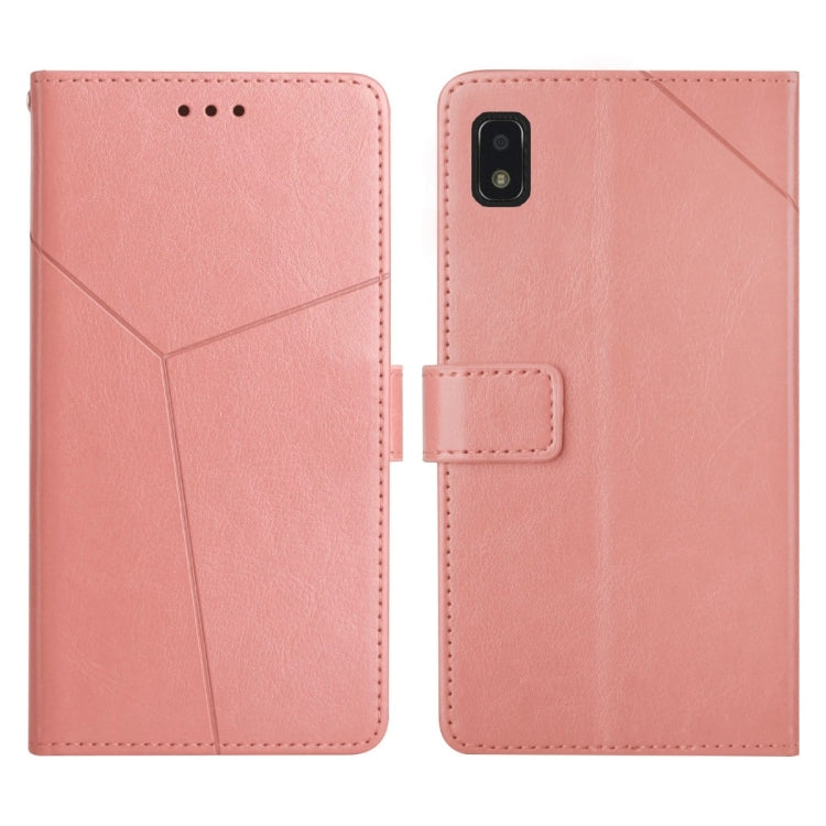 Custodia per telefono in pelle flip orizzontale con cuciture a Y, For ZTE Blade A71, For ZTE Blade L9, For ZTE Blade L210, For ZTE Libero 5G