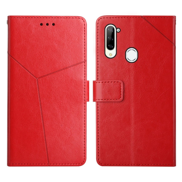 Custodia per telefono in pelle flip orizzontale con cuciture a Y, For ZTE Blade A71, For ZTE Blade L9, For ZTE Blade L210, For ZTE Libero 5G
