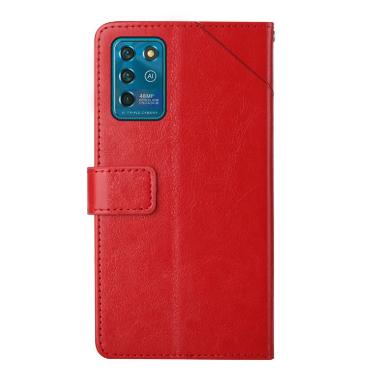 Custodia per telefono in pelle flip orizzontale con cuciture a Y, For ZTE Blade V30 Vita, For ZTE Blade V30, For ZTE Blade V40 Pro, For ZTE Libero 5G II