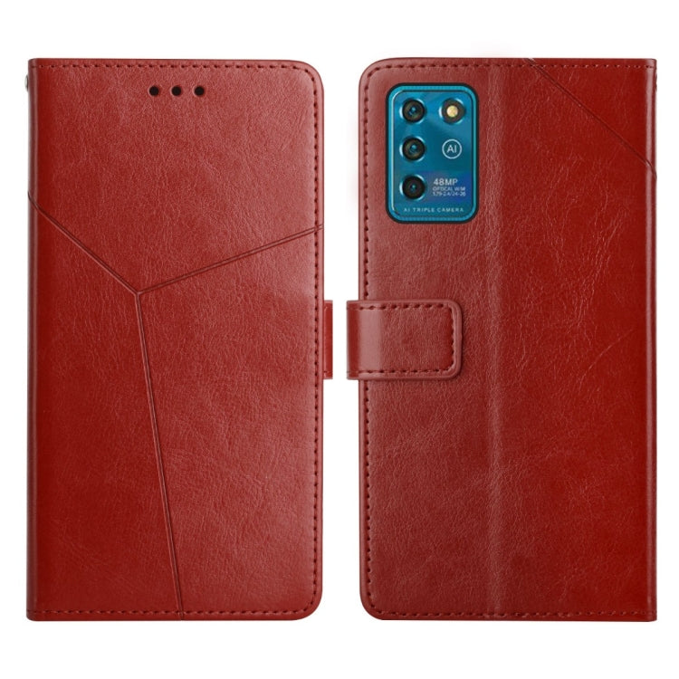 Custodia per telefono in pelle flip orizzontale con cuciture a Y, For ZTE Blade V30 Vita, For ZTE Blade V30, For ZTE Blade V40 Pro, For ZTE Libero 5G II