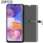 Pellicola in vetro temperato anti-peeping a copertura totale da 25 pezzi, For Samsung Galaxy A73 5G(25 PCS), For Samsung Galaxy A23(25 PCS), For Samsung Galaxy A22 4G(25 PCS), For Samsung Galaxy A22 5G(25 PCS), For Samsung Galaxy A13 5G(25 PCS)        ...