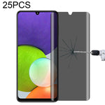 Pellicola in vetro temperato anti-peeping a copertura totale da 25 pezzi, For Samsung Galaxy A73 5G(25 PCS), For Samsung Galaxy A23(25 PCS), For Samsung Galaxy A22 4G(25 PCS), For Samsung Galaxy A22 5G(25 PCS), For Samsung Galaxy A13 5G(25 PCS)        ...