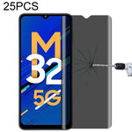 Pellicola in vetro temperato anti-peeping a copertura totale da 25 pezzi, For Samsung Galaxy A73 5G(25 PCS), For Samsung Galaxy A23(25 PCS), For Samsung Galaxy A22 4G(25 PCS), For Samsung Galaxy A22 5G(25 PCS), For Samsung Galaxy A13 5G(25 PCS)        ...