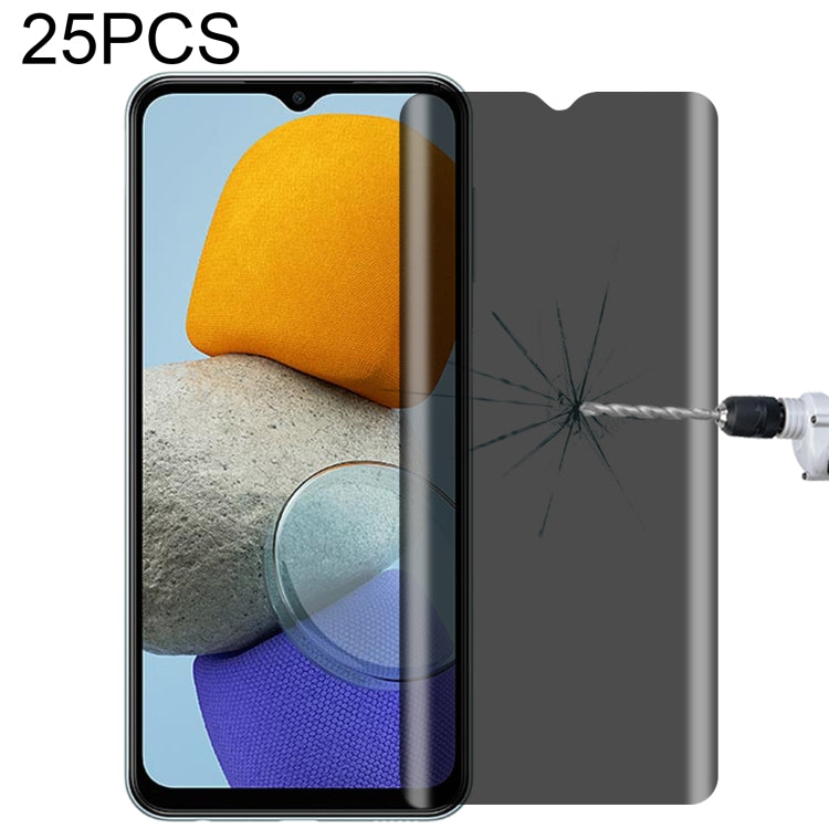 Pellicola in vetro temperato anti-peeping a copertura totale da 25 pezzi, For Samsung Galaxy A73 5G(25 PCS), For Samsung Galaxy A23(25 PCS), For Samsung Galaxy A22 4G(25 PCS), For Samsung Galaxy A22 5G(25 PCS), For Samsung Galaxy A13 5G(25 PCS)        ...