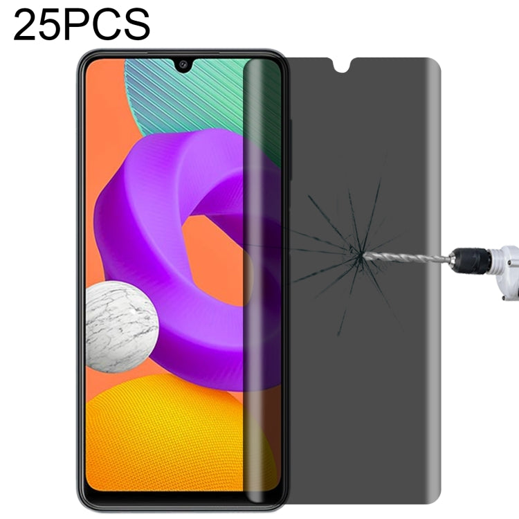 Pellicola in vetro temperato anti-peeping a copertura totale da 25 pezzi, For Samsung Galaxy A73 5G(25 PCS), For Samsung Galaxy A23(25 PCS), For Samsung Galaxy A22 4G(25 PCS), For Samsung Galaxy A22 5G(25 PCS), For Samsung Galaxy A13 5G(25 PCS)        ...