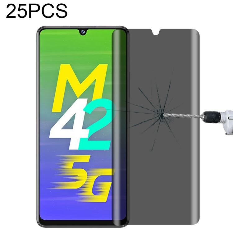 Pellicola in vetro temperato anti-peeping a copertura totale da 25 pezzi, For Samsung Galaxy A73 5G(25 PCS), For Samsung Galaxy A23(25 PCS), For Samsung Galaxy A22 4G(25 PCS), For Samsung Galaxy A22 5G(25 PCS), For Samsung Galaxy A13 5G(25 PCS)        ...