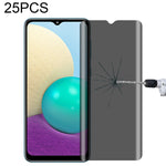 Pellicola in vetro temperato anti-peeping a copertura totale da 25 pezzi, For Samsung Galaxy A73 5G(25 PCS), For Samsung Galaxy A23(25 PCS), For Samsung Galaxy A22 4G(25 PCS), For Samsung Galaxy A22 5G(25 PCS), For Samsung Galaxy A13 5G(25 PCS)        ...