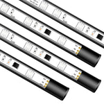 Luci del telaio a LED per il controllo vocale della sinfonia di modifica dell'auto, 2 x 60cm + 2 x 90cm, 2 x 60cm + 2 x 180cm, 2 x 90cm + 2 x 120cm, 2 x 120cm + 2 x 150cm, 4 x 60cm + 2 x 90cm, 4 x 60cm + 2 x 120cm, 4 x 60cm + 2 x 150cm                 ...