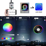 Luci del telaio a LED per il controllo vocale della sinfonia di modifica dell'auto, 2 x 60cm + 2 x 90cm, 2 x 60cm + 2 x 180cm, 2 x 90cm + 2 x 120cm, 2 x 120cm + 2 x 150cm, 4 x 60cm + 2 x 90cm, 4 x 60cm + 2 x 120cm, 4 x 60cm + 2 x 150cm                 ...