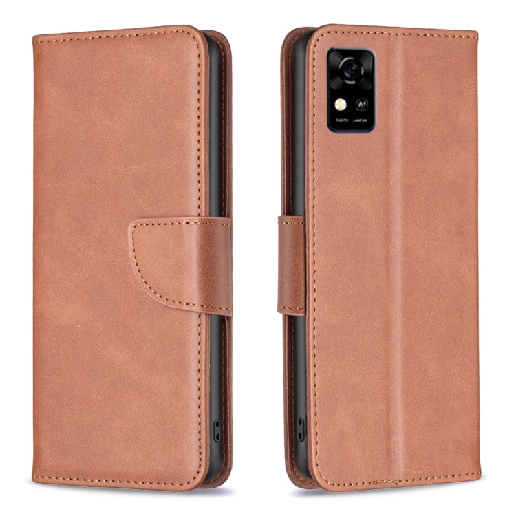 Custodia per telefono in pelle con trama in pelle di agnello, For Google Pixel 7 Pro 5G, For ZTE Blade  A31, For OPPO Realme C31