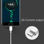 Cavo dati USB a USB-C 2A 1m o 2m per smartphone