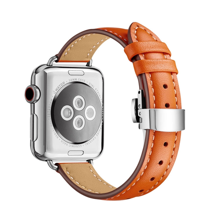 Cinturino dimagrante con fibbia a farfalla per Apple Watch Series, 7 41mm / 6&SE&5&4 40mm / 3&2&1 38mm, 7 45mm / 6&SE&5&4 44mm / 3&2&1 42mm