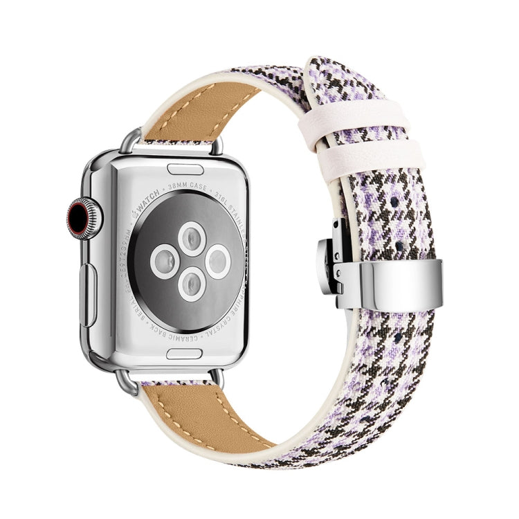 Cinturino dimagrante con fibbia a farfalla per Apple Watch Series, 7 41mm / 6&SE&5&4 40mm / 3&2&1 38mm, 7 45mm / 6&SE&5&4 44mm / 3&2&1 42mm