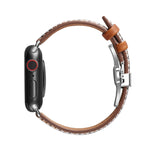 Cinturino dimagrante con fibbia a farfalla per Apple Watch Series, 7 41mm / 6&SE&5&4 40mm / 3&2&1 38mm, 7 45mm / 6&SE&5&4 44mm / 3&2&1 42mm