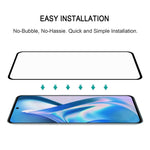 Pellicola protettiva per schermo in vetro temperato con colla completa, For OnePlus Ace / 10T / Ace Pro(1 PC), For Huawei nova Y70 Plus / nova Y70(1 PC)