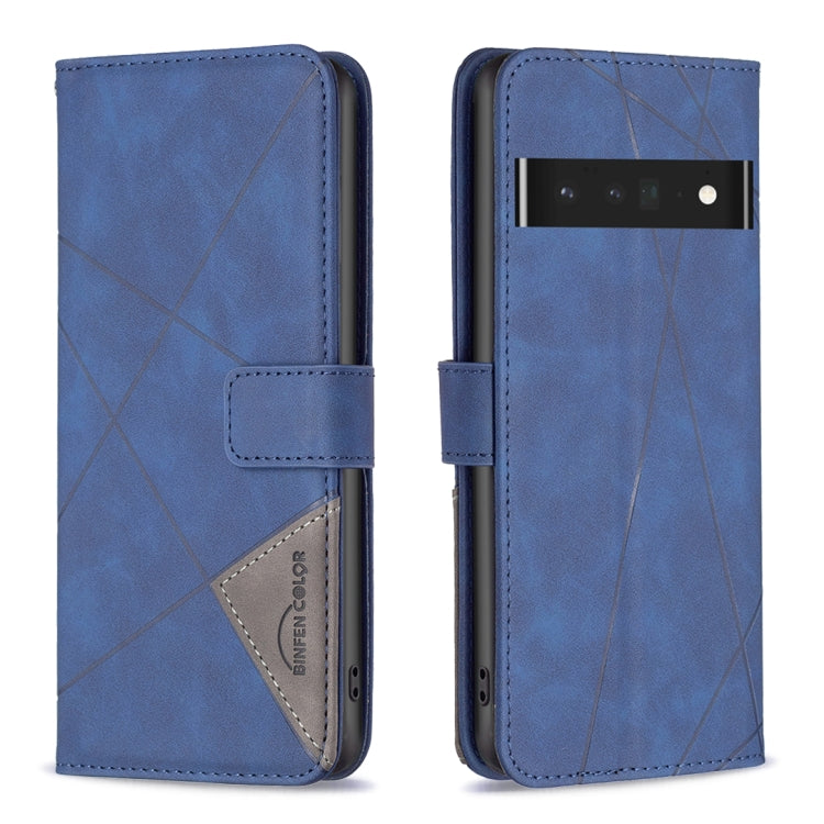 BF05 Custodia per telefono in pelle con struttura a rombo con fibbia magnetica, For Infinix Hot 11 Play/Hot 10 Play, For Google Pixel 7 Pro 5G, For ZTE Blade  A31