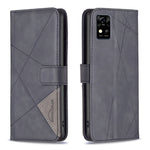 BF05 Custodia per telefono in pelle con struttura a rombo con fibbia magnetica, For Infinix Hot 11 Play/Hot 10 Play, For Google Pixel 7 Pro 5G, For ZTE Blade  A31