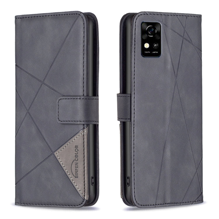 BF05 Custodia per telefono in pelle con struttura a rombo con fibbia magnetica, For Infinix Hot 11 Play/Hot 10 Play, For Google Pixel 7 Pro 5G, For ZTE Blade  A31
