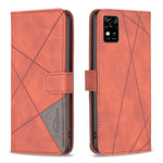BF05 Custodia per telefono in pelle con struttura a rombo con fibbia magnetica, For Infinix Hot 11 Play/Hot 10 Play, For Google Pixel 7 Pro 5G, For ZTE Blade  A31