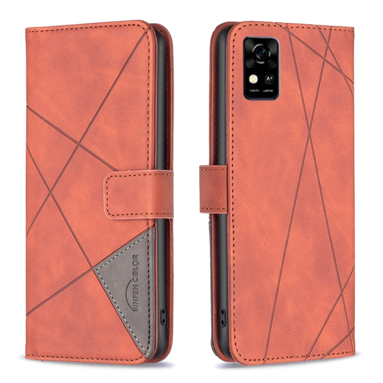 BF05 Custodia per telefono in pelle con struttura a rombo con fibbia magnetica, For Infinix Hot 11 Play/Hot 10 Play, For Google Pixel 7 Pro 5G, For ZTE Blade  A31