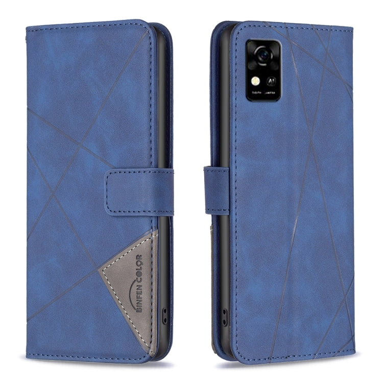 BF05 Custodia per telefono in pelle con struttura a rombo con fibbia magnetica, For Infinix Hot 11 Play/Hot 10 Play, For Google Pixel 7 Pro 5G, For ZTE Blade  A31