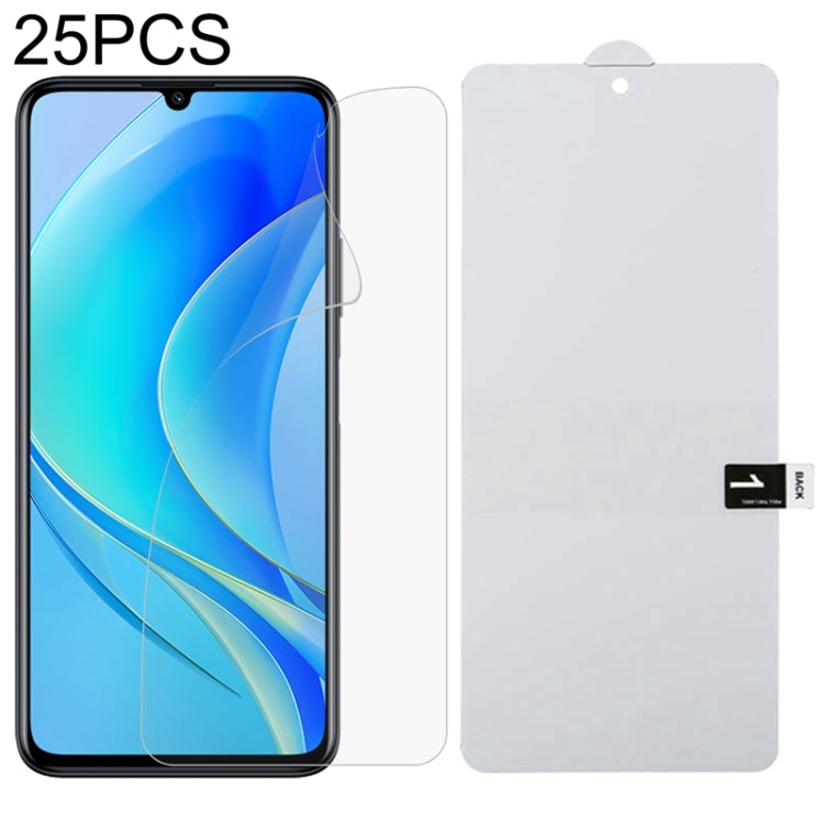 25 PCS Full Screen Protector Pellicola idrogel antideflagrante, For Huawei nova Y70 (25 PCS), For OnePlus Ace(25 PCS)