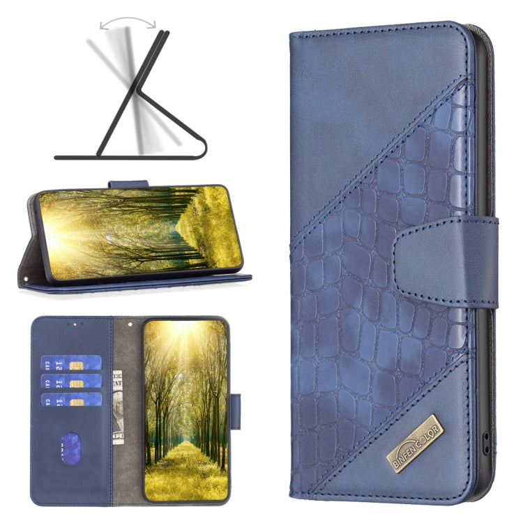 Custodia per telefono in pelle PU con texture coccodrillo abbinata, For Nokia G11 / G21