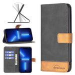 Custodia portafoglio in pelle per iPhone 13 Pro Max
