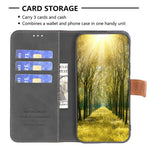 Custodia portafoglio in pelle per iPhone 13 Pro Max