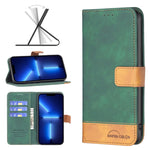 Custodia portafoglio in pelle per iPhone 13 Pro Max