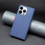 Custodia portafoglio in pelle per iPhone 13 Pro Max