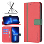 Custodia portafoglio in pelle per iPhone 13 Pro Max