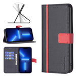 Custodia portafoglio in pelle per iPhone 13 Pro Max
