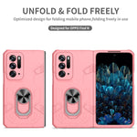 Custodia per telefono antiurto UV opaca, For OPPO Find N, For Samsung Galaxy Z Flip 5G, For Samsung Galaxy Z Flip3 5G, For Samsung Galaxy Z Fold2 5G