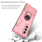 Custodia per telefono antiurto UV opaca, For Samsung Galaxy Z Fold3 5G, For Huawei P50 Pocket