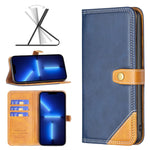 Custodia portafoglio in pelle per iPhone 13 Pro Max