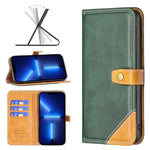 Custodia portafoglio in pelle per iPhone 13 Pro Max