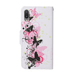 Custodia in pelle con motivo a disegno colorato, For Samsung Galaxy A02, For Samsung Galaxy A03s US Version