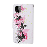 Custodia in pelle con motivo a disegno colorato, For Samsung Galaxy A22 5G, For Samsung Galaxy A32 4G