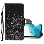 Custodia in pelle con motivo a disegno colorato, For Samsung Galaxy S22 5G, For Samsung Galaxy S22+ 5G