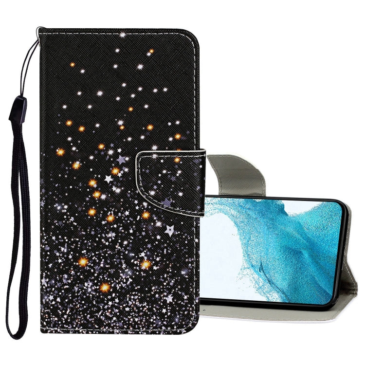 Custodia in pelle con motivo a disegno colorato, For Samsung Galaxy S22 5G, For Samsung Galaxy S22+ 5G