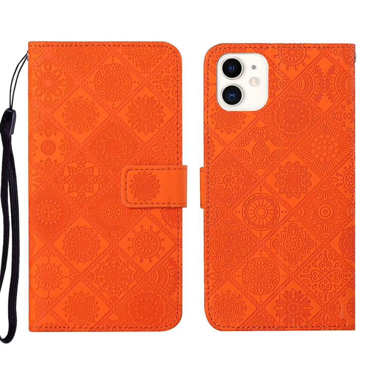 Custodia portafoglio in pelle con slot carte per iPhone 13 mini