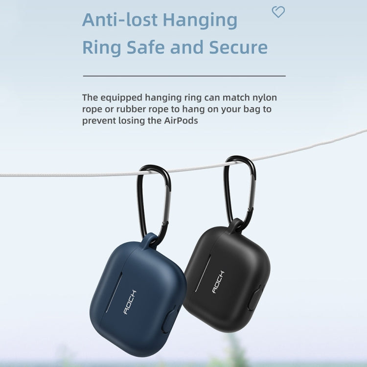 Custodia protettiva in silicone con gancio per AirPods 3