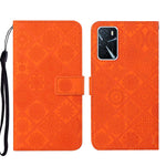 Custodia per cellulare in pelle con motivo goffrato stile etnico, For OPPO A16, For OPPO A94 5G, For OPPO Realme C20 / C21